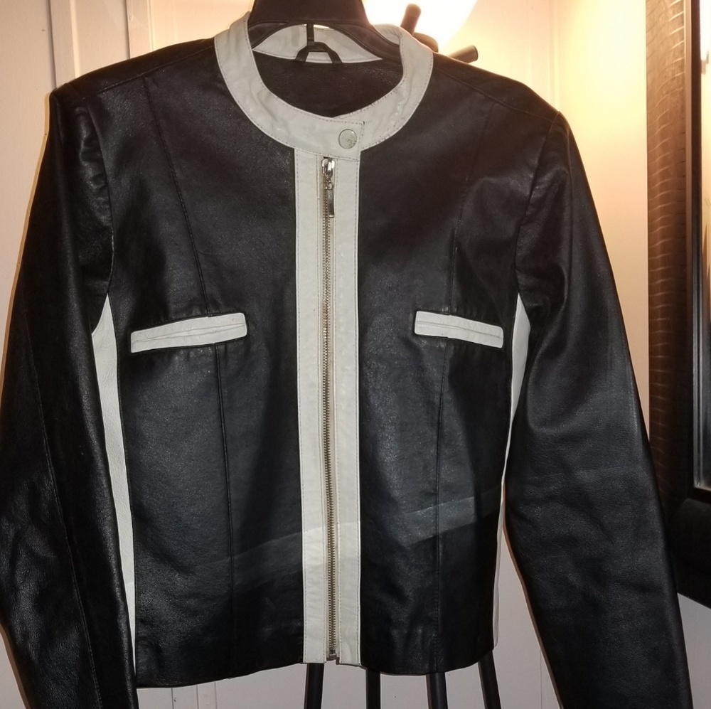 Leather jacket